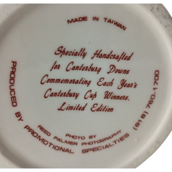 Canterbury Down 1988 Beer Mugs/Cups Lot Of 2 Vintage - Picture 7 of 7